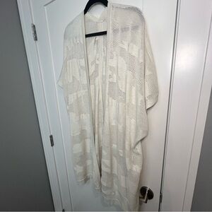 lululemon athletica Find Your Light Open Knit Cardigan - Cream